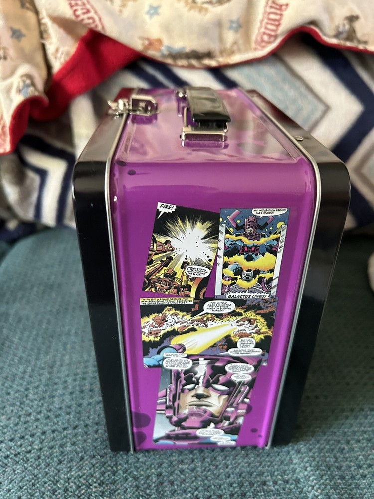 MARVEL GALACTUS LUNCHBOX w/ THERMOS! VG+!