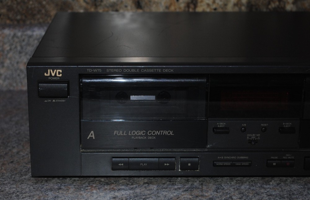 JVC TD-W75 Stereo Double Cassette Deck