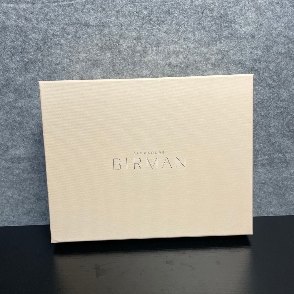 Alexandre Birman GIFT BOX Large Beige With Dust Bag & Tissue Packaging Set
