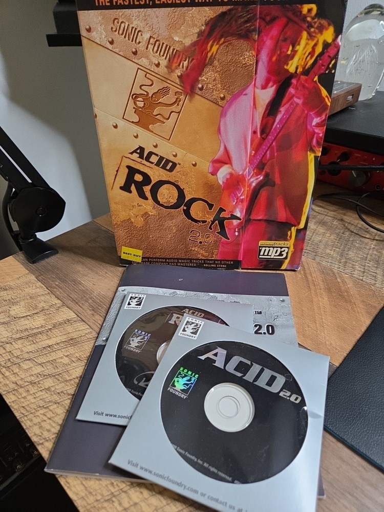 Sonic Foundry Acid Rock 2.0 Software