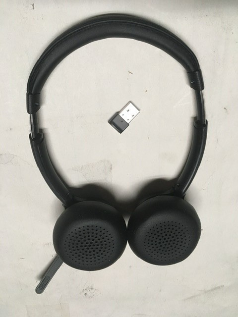 Gixxted KH109M Bluetooth USB Headset w/ Mic & USB receiver & USB-C cable working