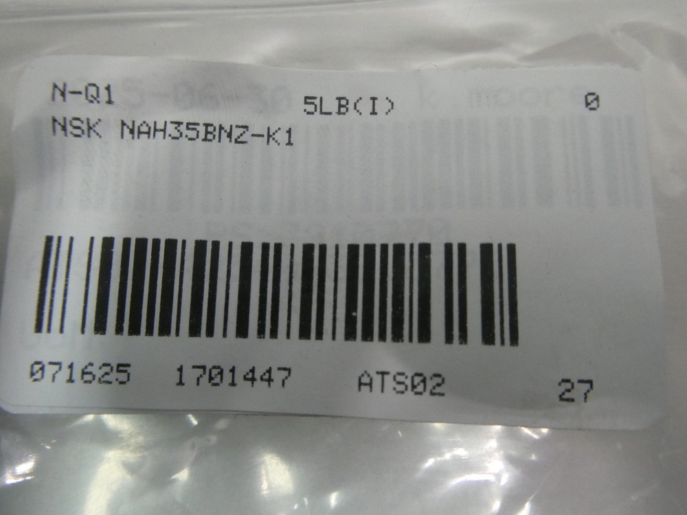 Nsk NAH35BNZ-K1 Linear Bearing