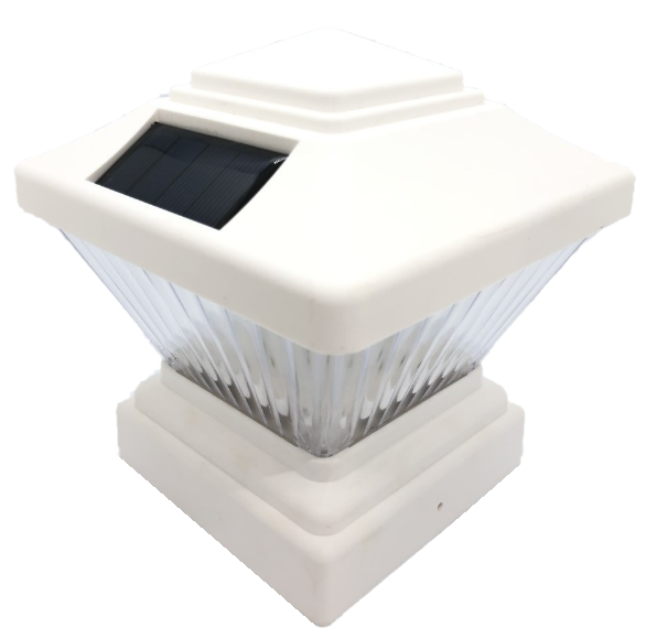 18 Black / White / Copper / Silver 4 x 4 Solar Post Deck Cap LED Light Vinyl