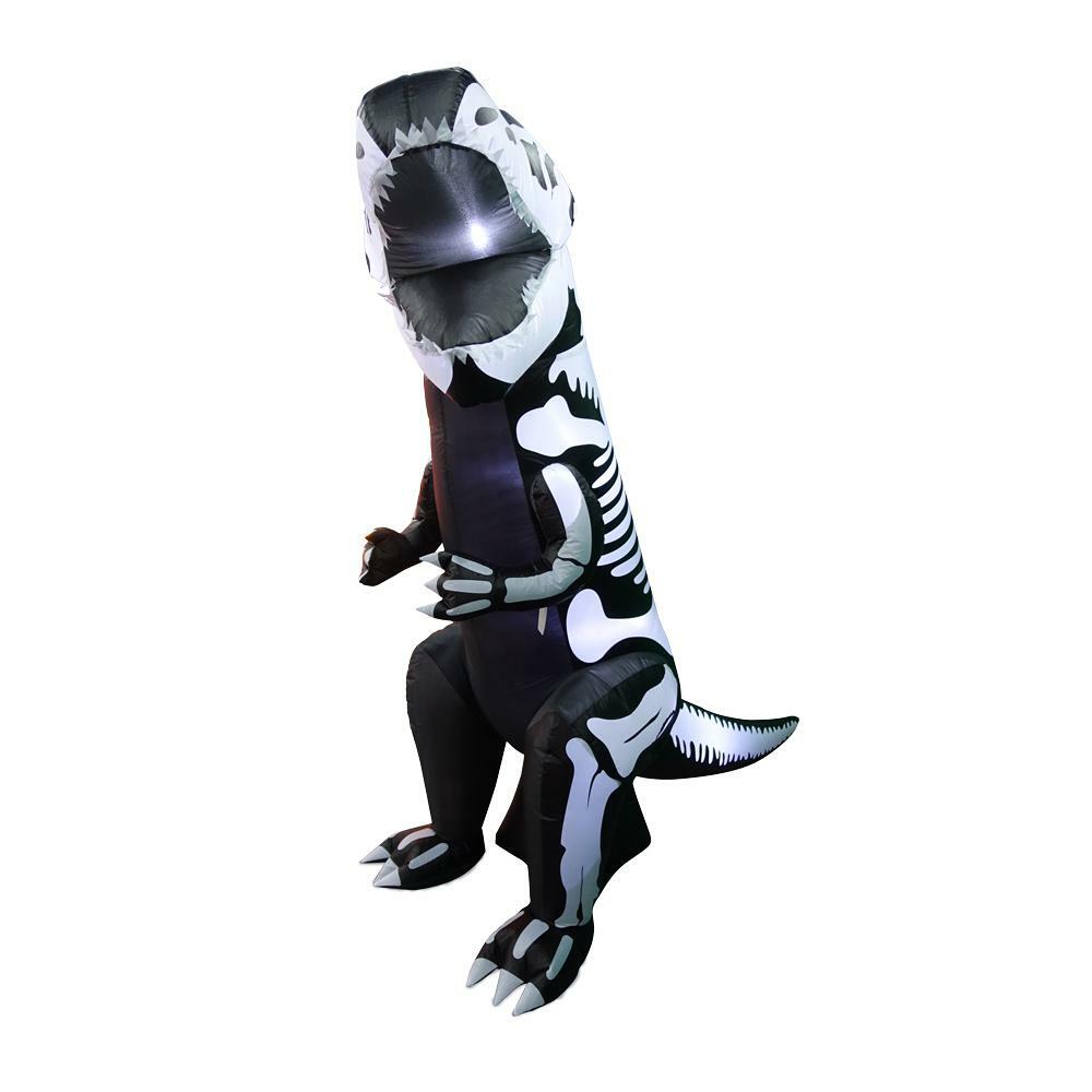 Spooky Town 6 ft. Inflatable Dinosaur Bones