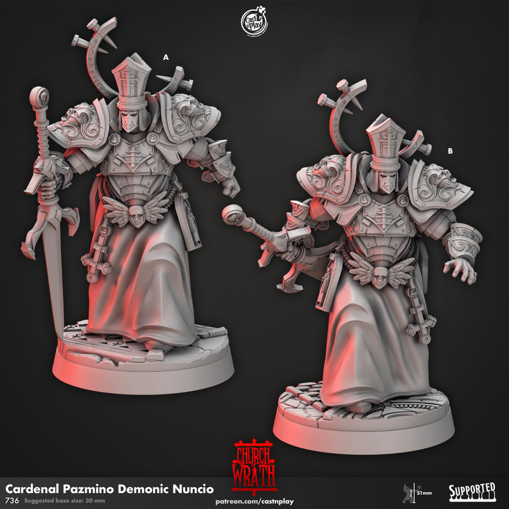 Cardinal Demonic Nuncio | CastnPlay |