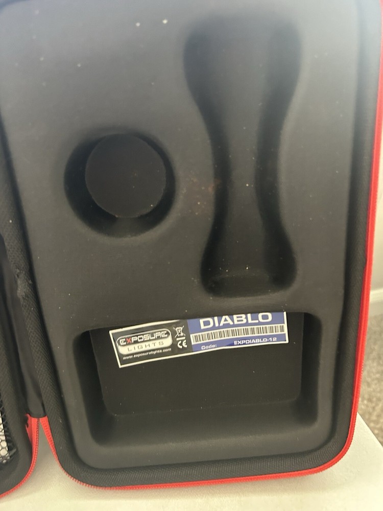Exposure lights Diablo helmet mount light 2012 model year