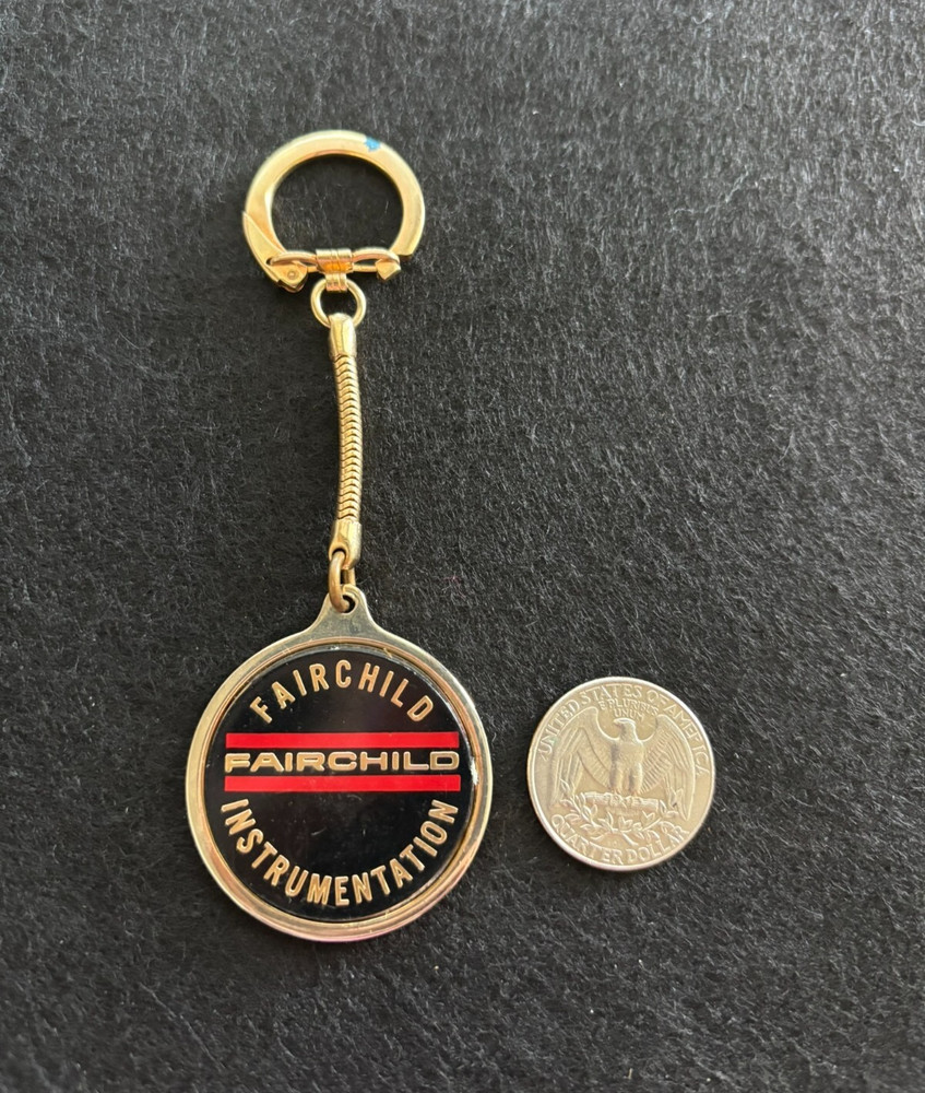 Vintage Fairchild Instrumentation Keychain