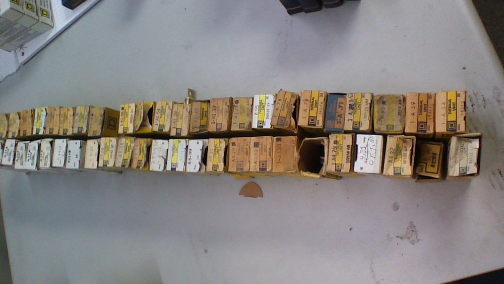 NEW SQUARE D A.47 OVERLOAD HEATER ELEMENTS