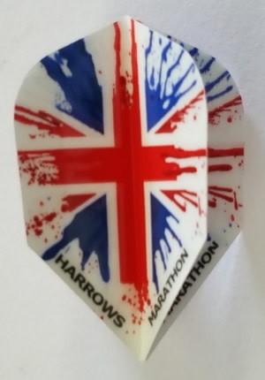 Harrows Marathon Union Jack Standard Dart Flights
