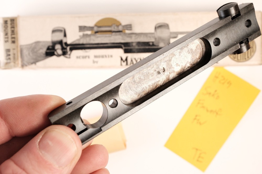 H219 Buehler Scope Mount Base Code FW Sako Finnwolf