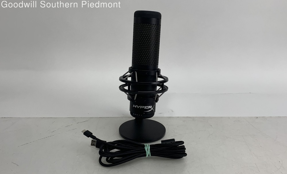 HyperX Quadcast S USB Condenser Microphone - Black - Tested