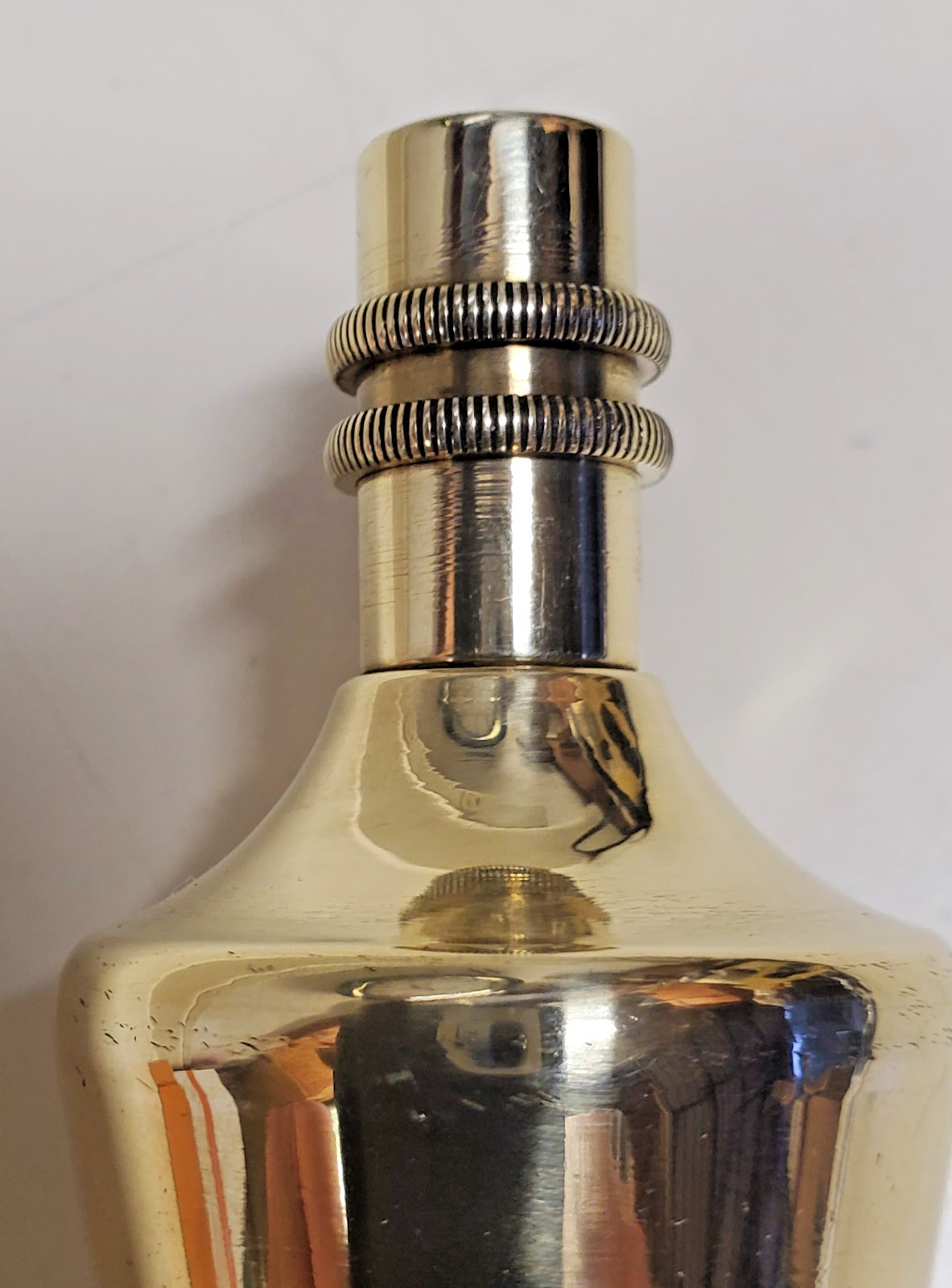 VINTAGE DIETZGEN #16 SOLID BRASS PLUMB BOB, 16 OUNCES, IN ORIGINAL BOX