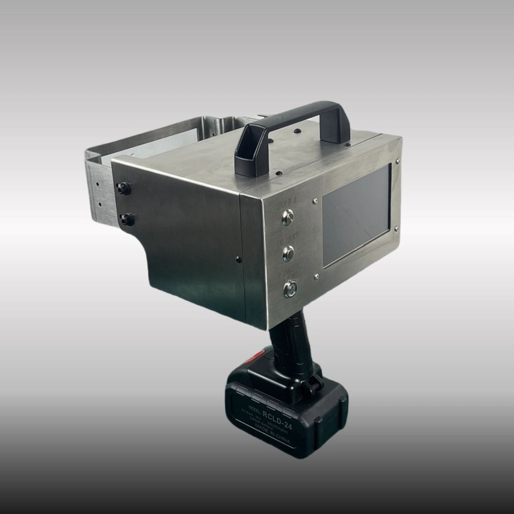 Handheld Dot Peen Marking Machine VIN Code Chassis Number Metal Printer 150*40MM