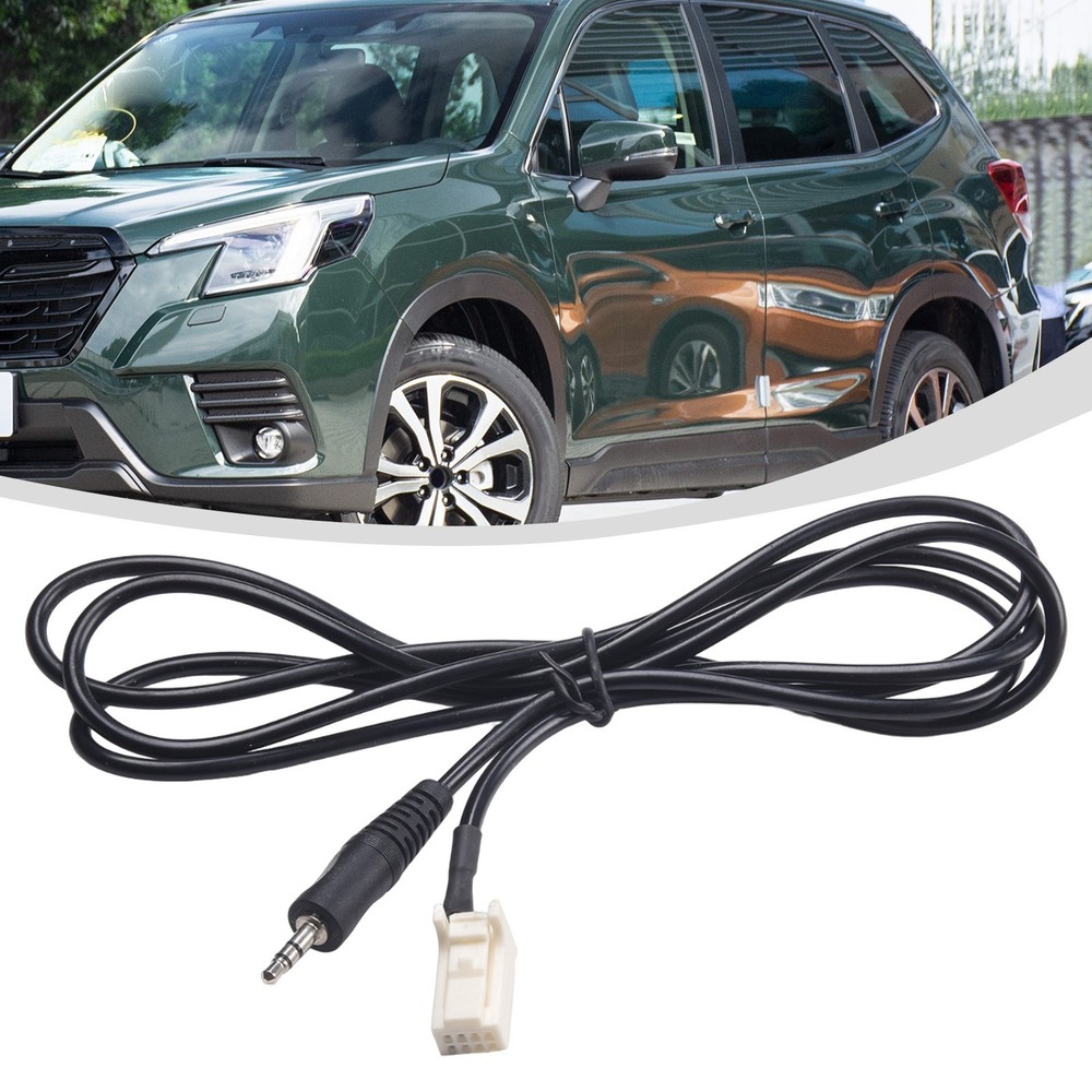 Premium ABS Material AUX Input MP3 Cable for Forester For Impreza 2007 2008