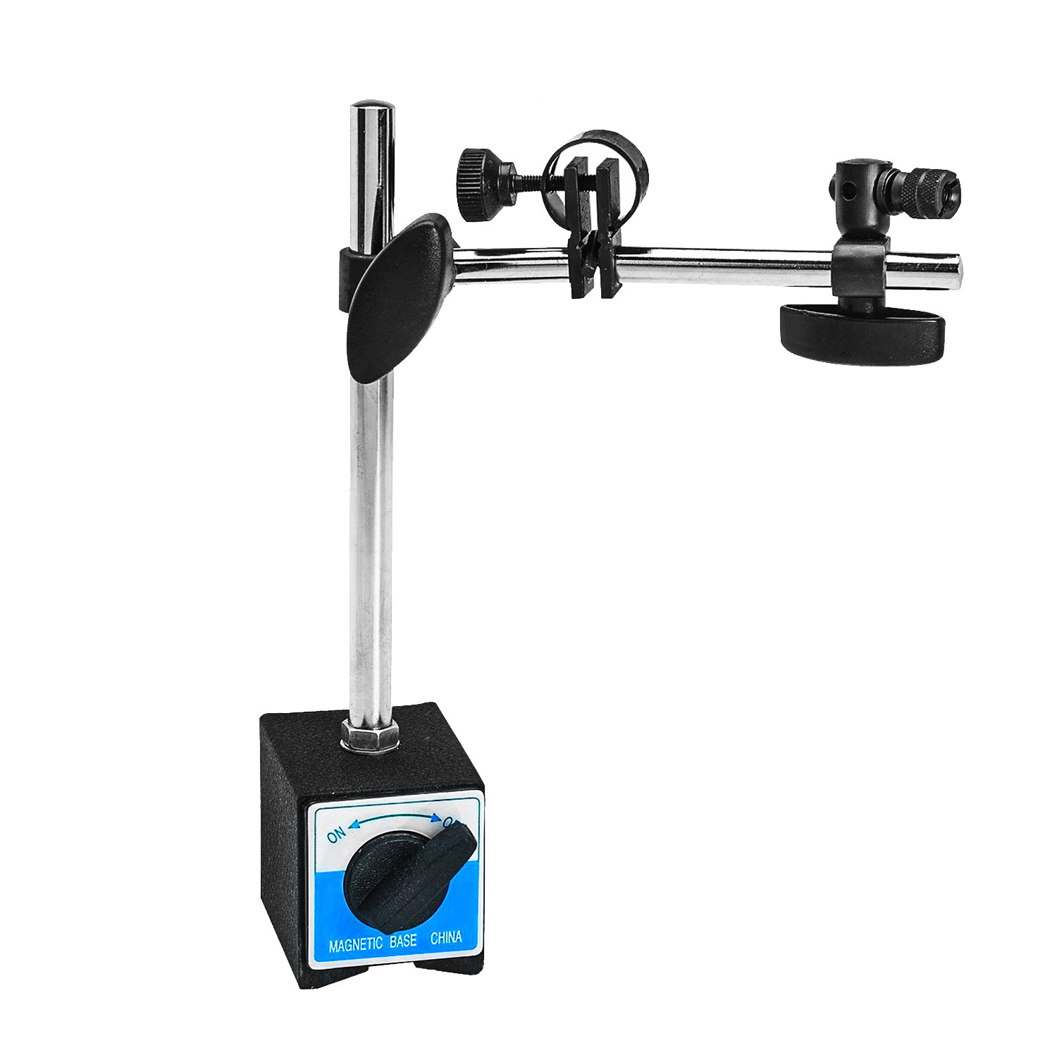 HFS Magnetic Base Stand 135lbs/60kg Max Pull Clamping Hole Diameter 3/8"