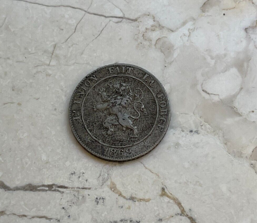 1862 Belgium 5 Centimes - Des Belges