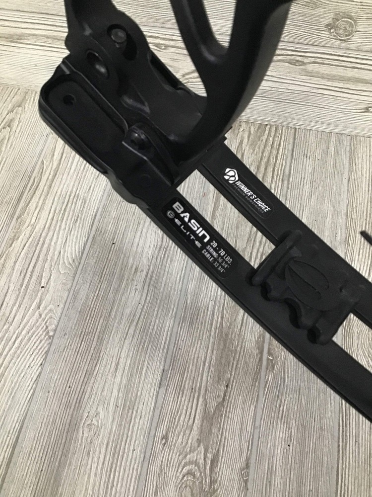 Elite Basin LH Black 20-70lbs Bow Pkg