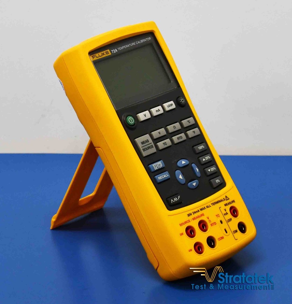 Fluke 724 Process and Temperature Calibrator NIST Calibrated with Data