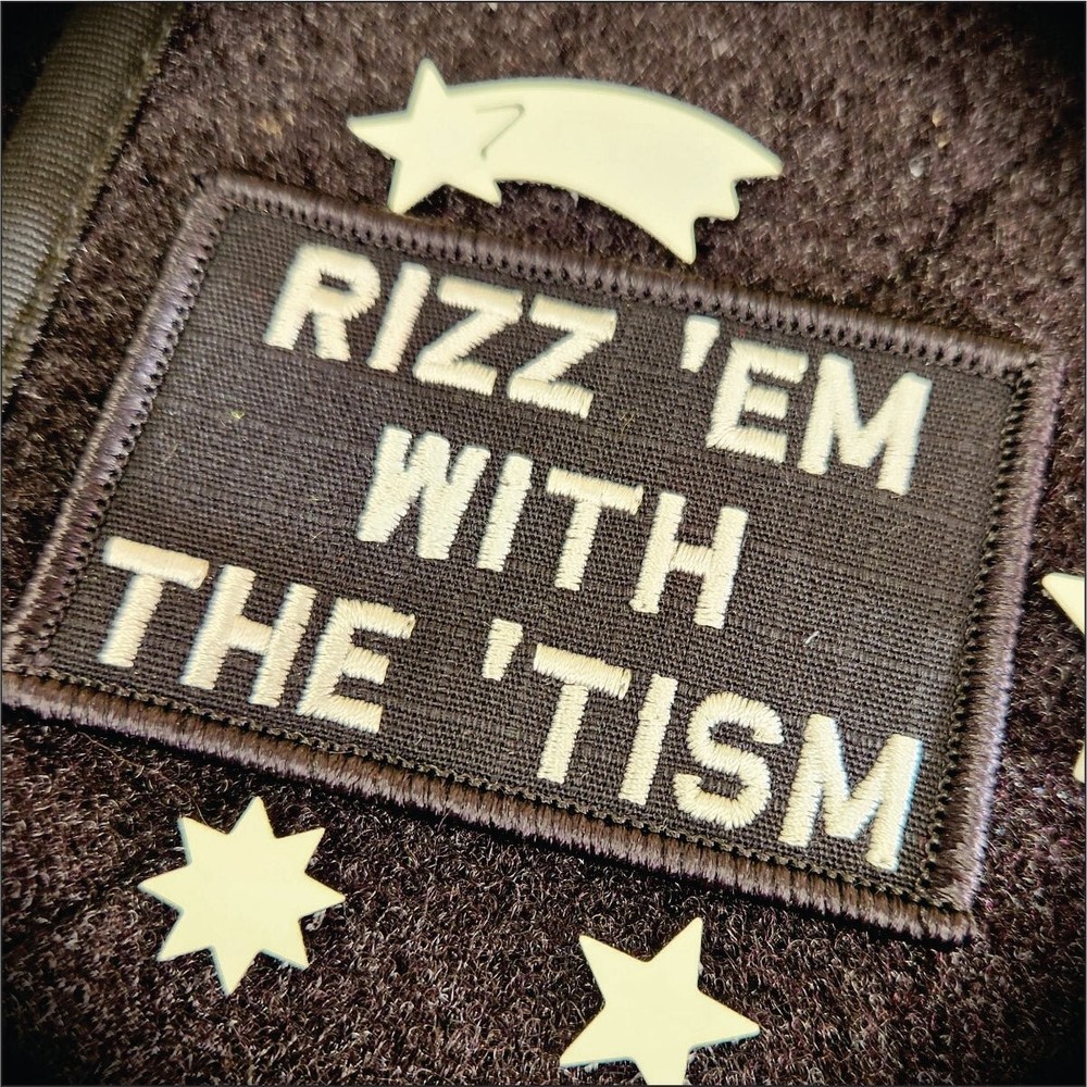 Rizz 'Em With The 'Tism - 2x3 Patch