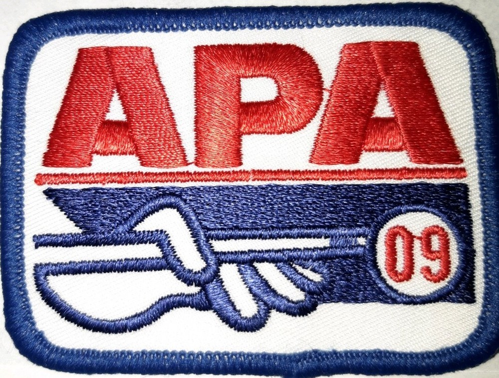 🔥🎱 APA 2009 MEMBERSHIP PATCH PATCHES AMERICAN POOLPLAYERS 💥