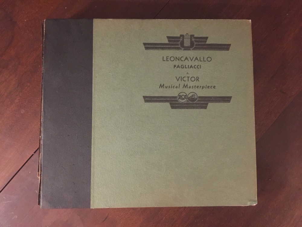 PAGLIACCI Victor M-249 MINT Complete Album