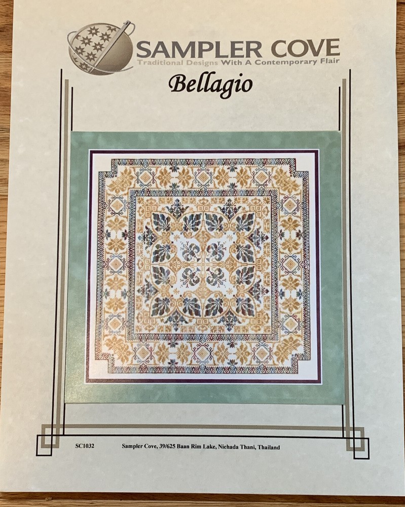 Sampler Cove ~ Bellagio Counted Thread Chart Pattern Traditional Designs SC1032