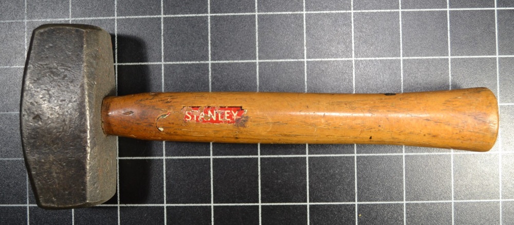 STANLEY / ATHA - 3# - HAND SLEDGE - STONE CUTTERS' HAMMER - ALL ORIGINAL
