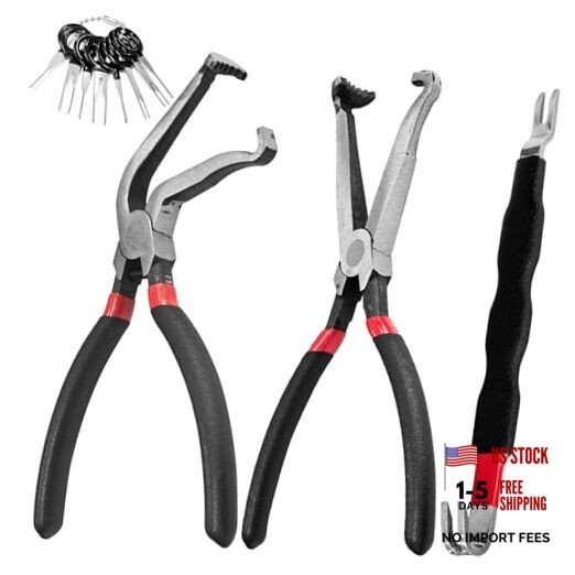 3-Piece Electrical Disconnect Pliers Set, Electrical Connector Separator