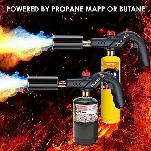 Propane Torch Aluminum Adjustable Searing BBQ Campfire Cooking Tool