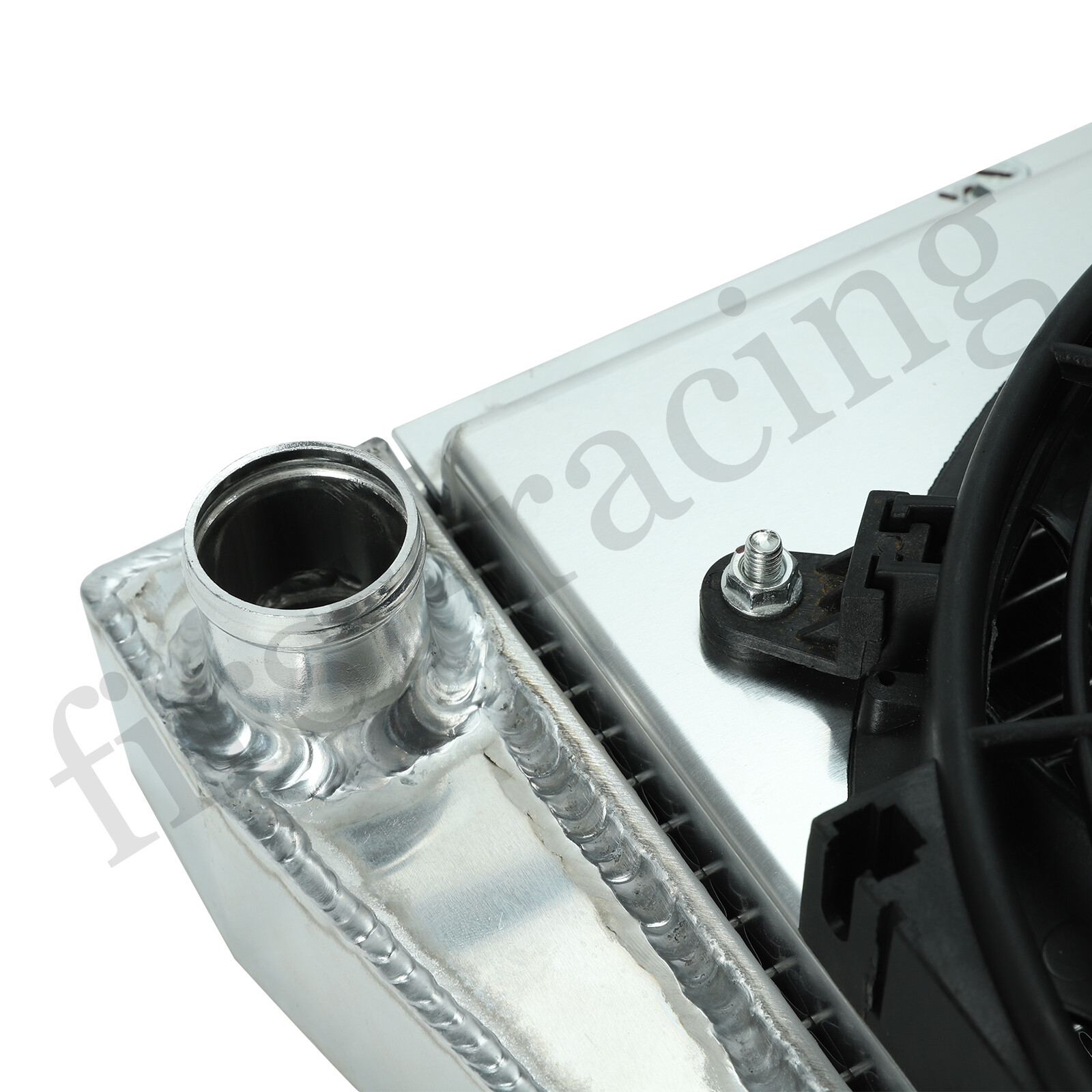 3 Row Radiator+Shroud Fan+Relay For 1982-2002 CHEVY S10 BLAZER 84-90 CORVETTE V8