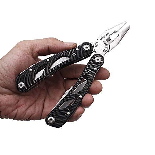 Multitool Pliers Set Stainless Steel Screwdriver Tool With 11 Screwdriver Bits B