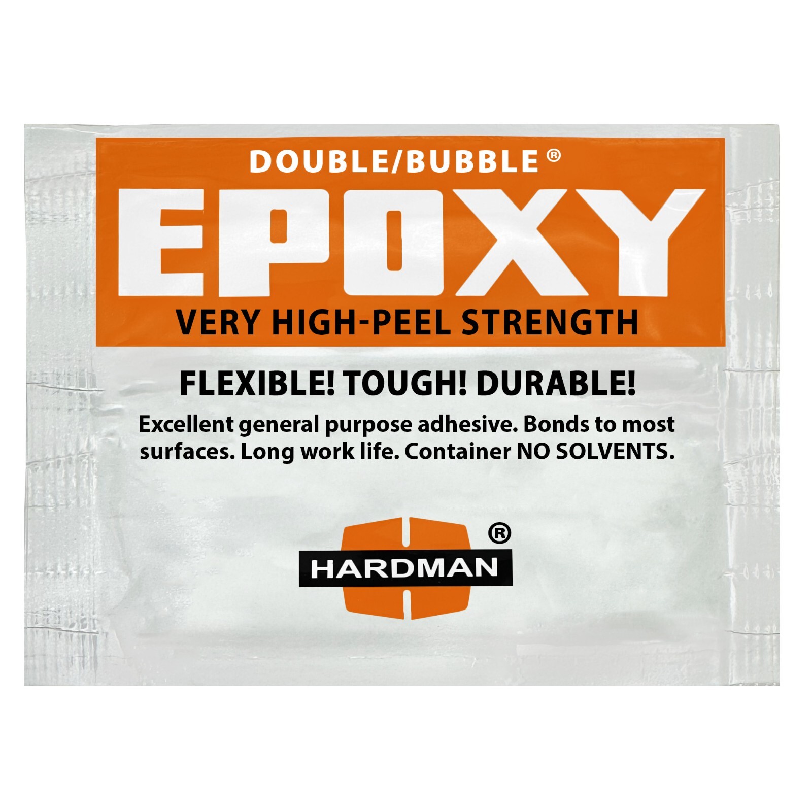 Hardman Double Bubble Orange High Peel Strength Epoxy - 04007 (5 pack)
