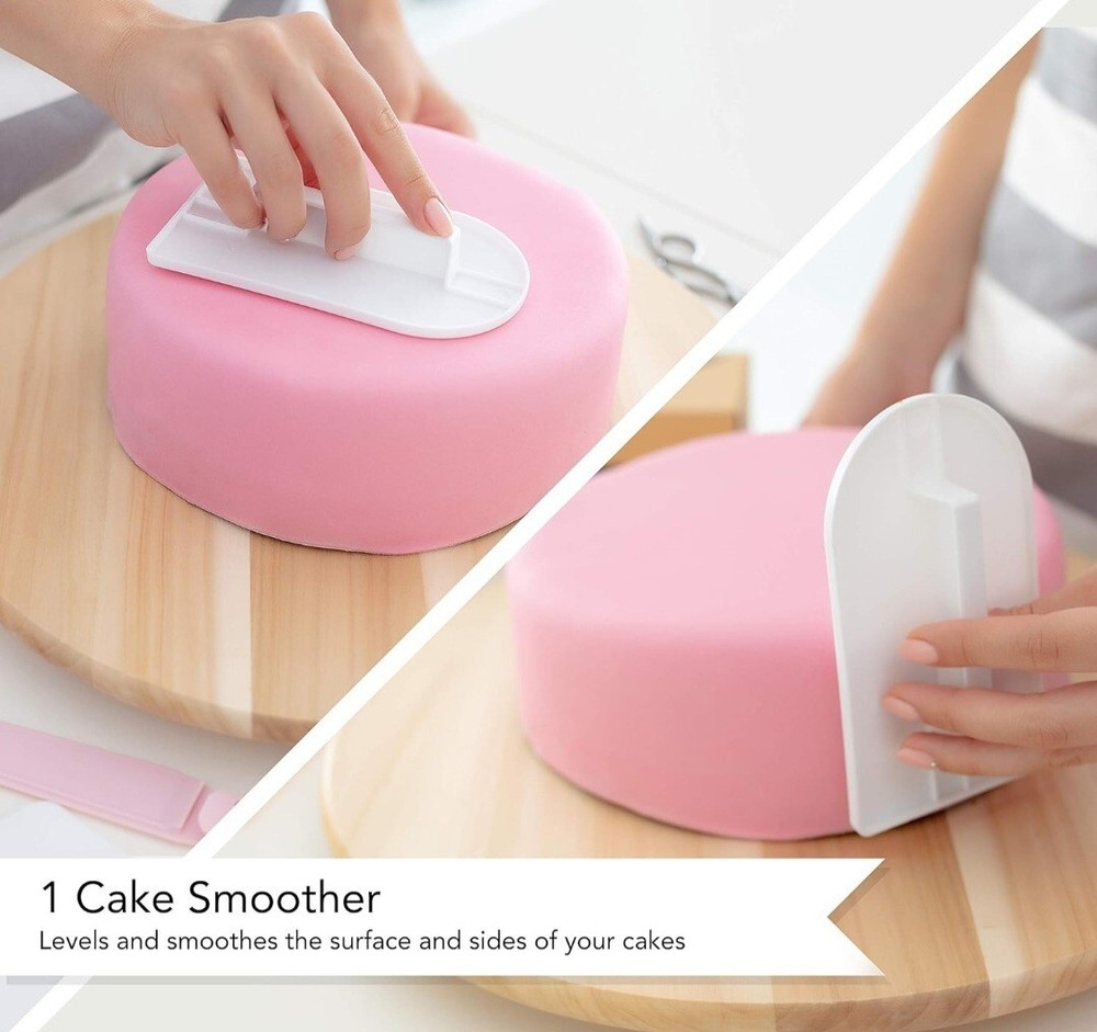 Cake Feast 20 Piece Cake/Cupcake Decorating Set, EUC