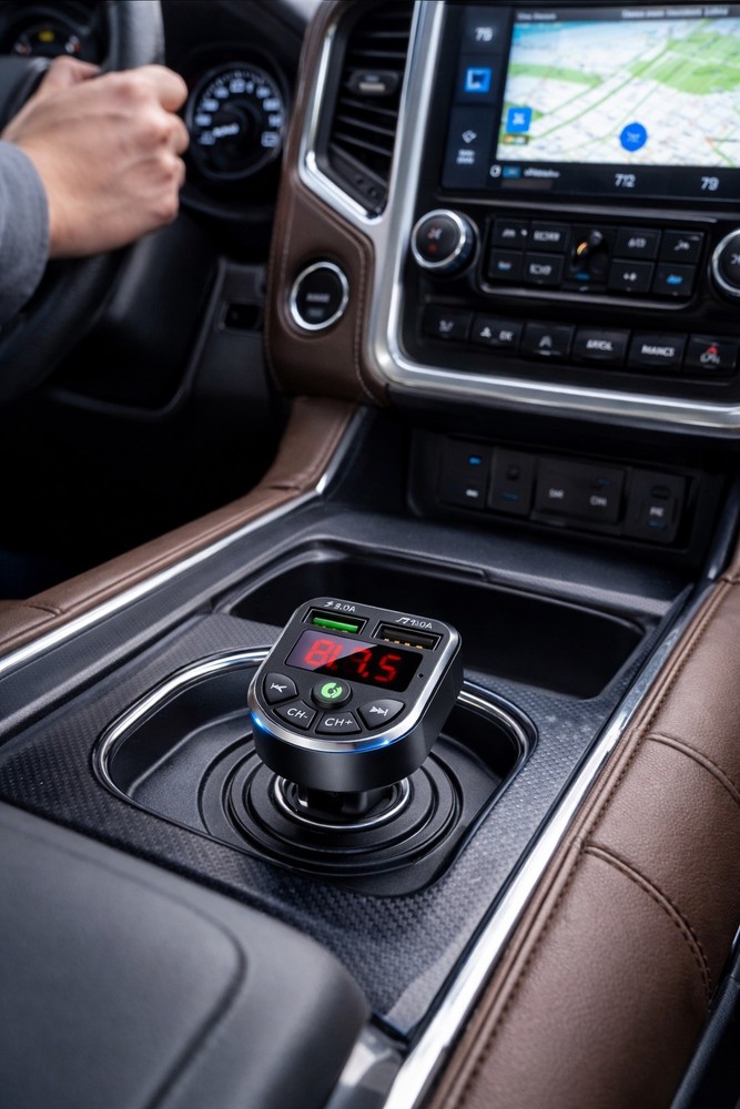 Car Bluetooth FM Transmitter Radio MP3 Wireless Adapter Car Kit USB Chargers