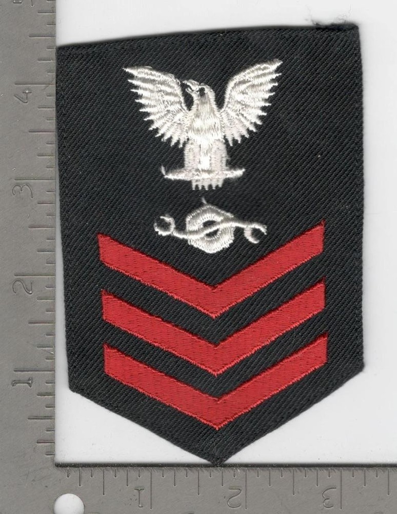 US Navy 1st Class Construction Mechanic Rate Patch Inv# N1559