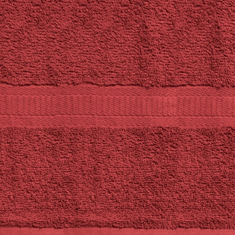 Mainstays Basic Hand Towel, Soft 100% Cotton Red