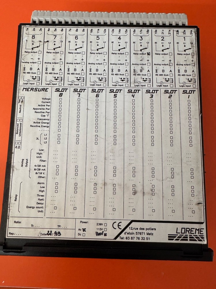Loreme Electrical Network Analyzer 110VAC IPL144
