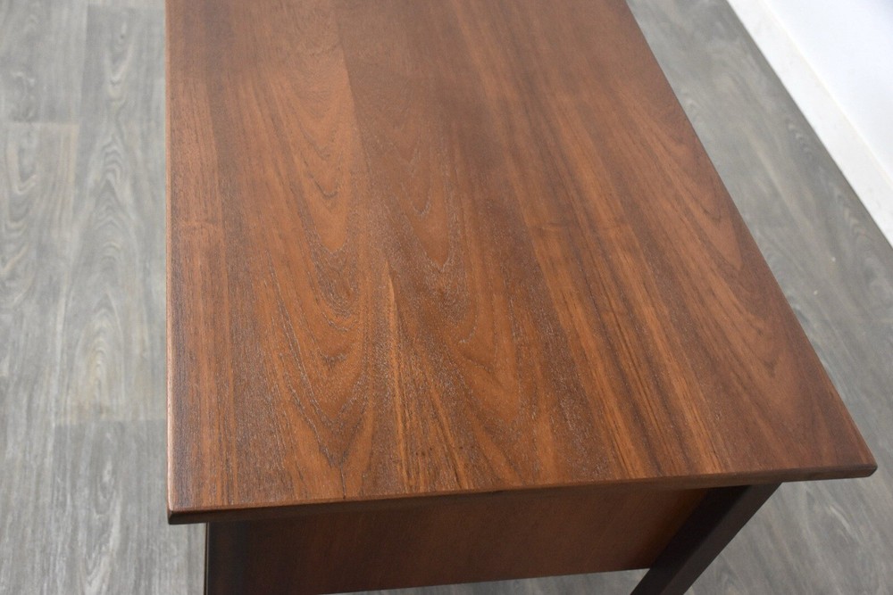 Refinished Danish Modern Teak Desk
