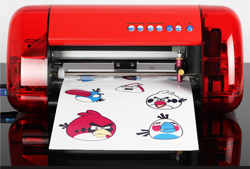 A4 Mini Desktop Vinyl Cutter Plotter With Contour Cut Function 110V Win7/ 8 /10