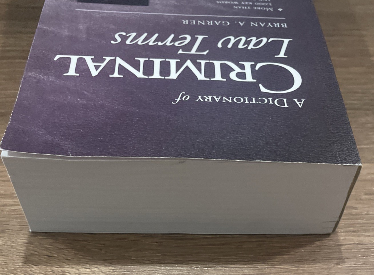 A Dictionary of Criminal Law Terms Bryan A Garner Black’s Law Dictionary Series