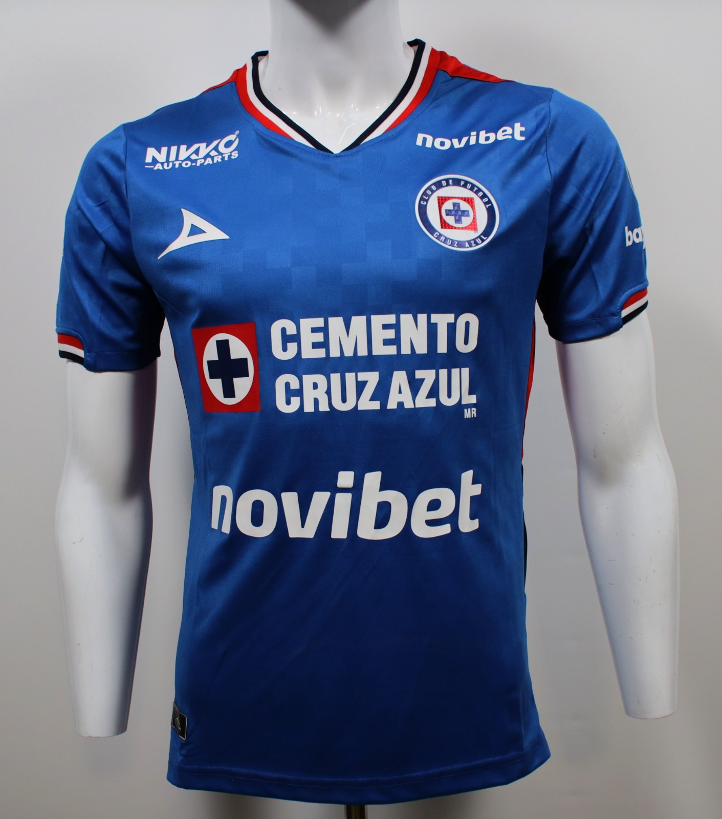 CRUZ AZUL LOC 25/26 CON PARCH LIGA MX  (Talla Reducida) slim fit LEER DESCRIPSON