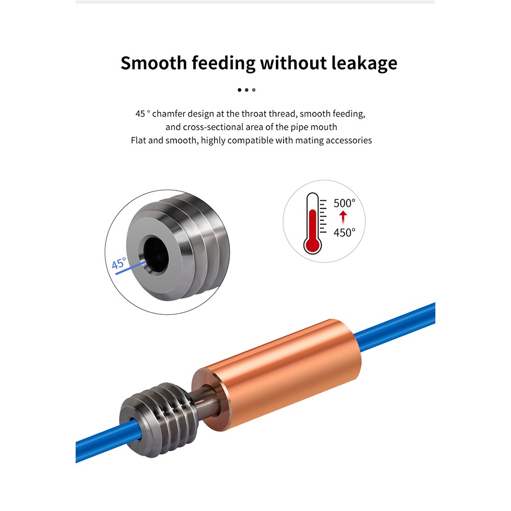 Hotend Kit For Elegoo Neptune 4 3D Printer hot end Extruder Heating Block Kit