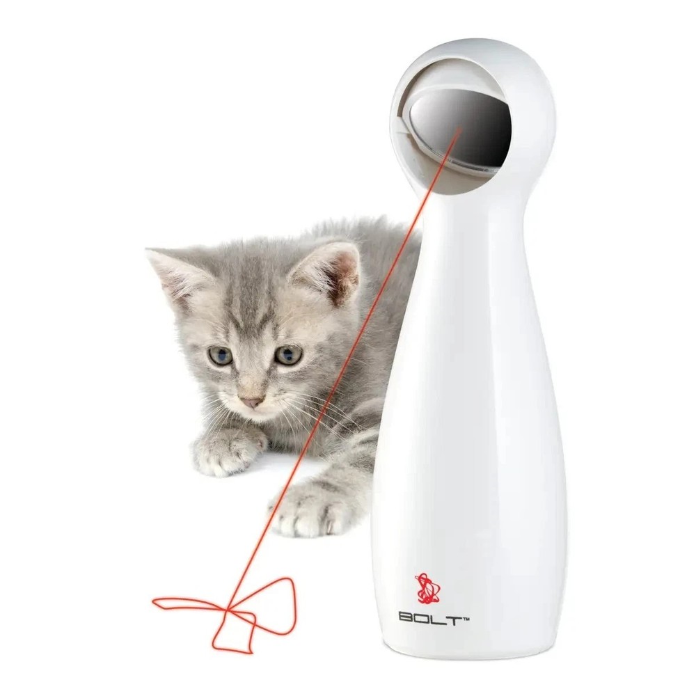 PetSafe Bolt Automatic Laser Light Cat Toy – Interactive & Adjustable – 2 Modes