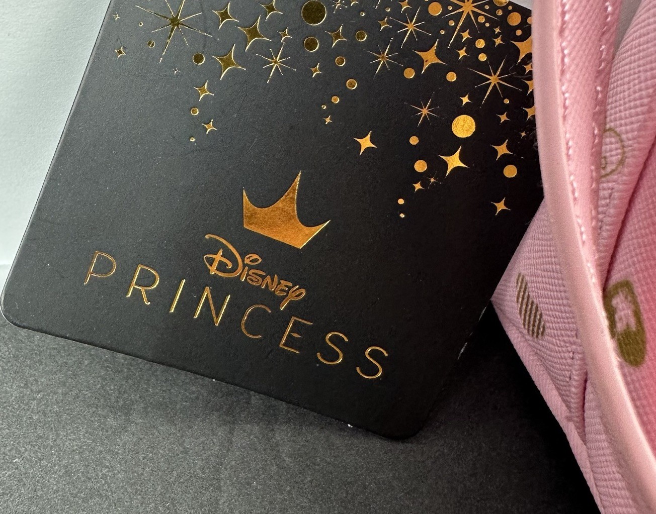 Disney Princess Crossbody Bag Pink Gold Hearts Limited Edition Purse Brand New