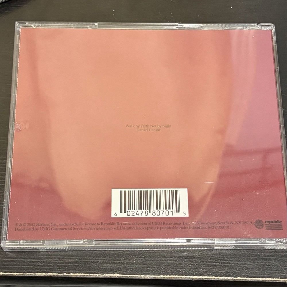 Daniel Caesar Son Of Spergy Signed CD Insert Autographed New