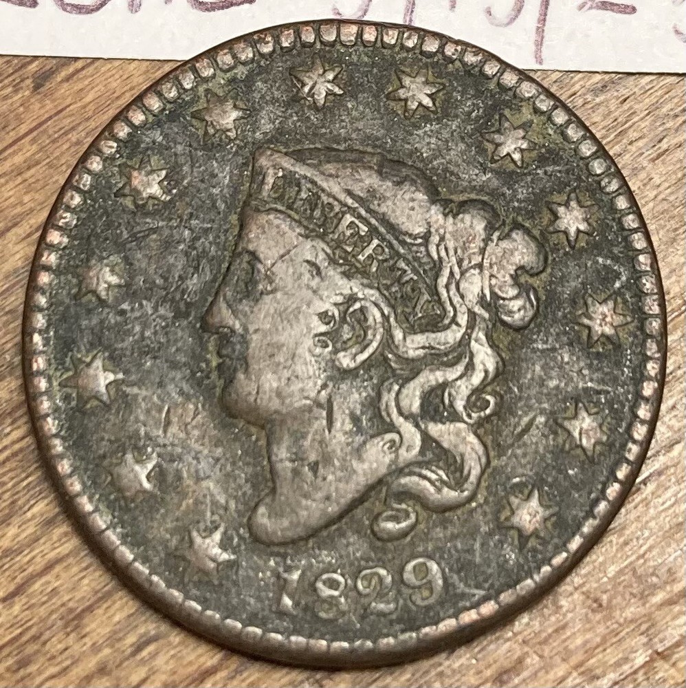 1829  Large Cent