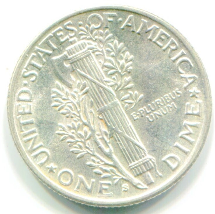 1941-s SILVER MERCURY DIME !! Mint State !!
