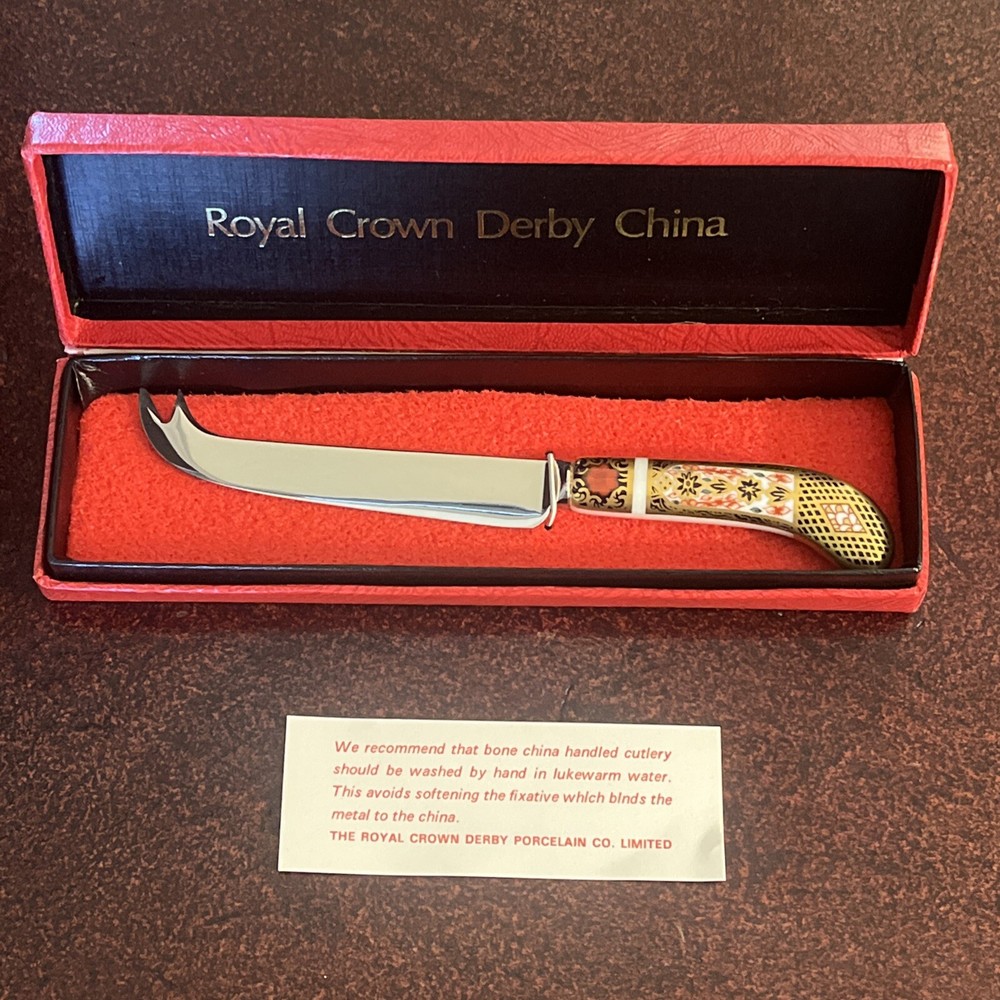 Royal Crown Derby Fine Bone China Knife Imari