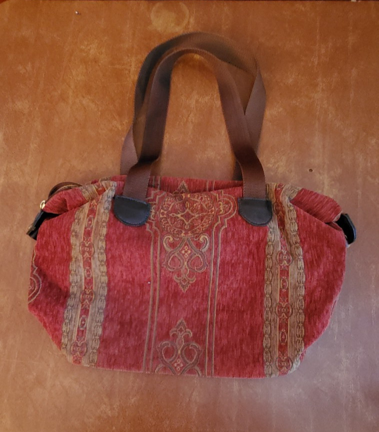 Vintage Showline Inc Custom Tapestry Overnight Weekend Bag Luggage