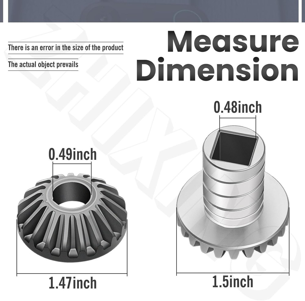 Beveled Gears Set for KitchenAid Stand Mixer – Model Compatibility Guaranteed